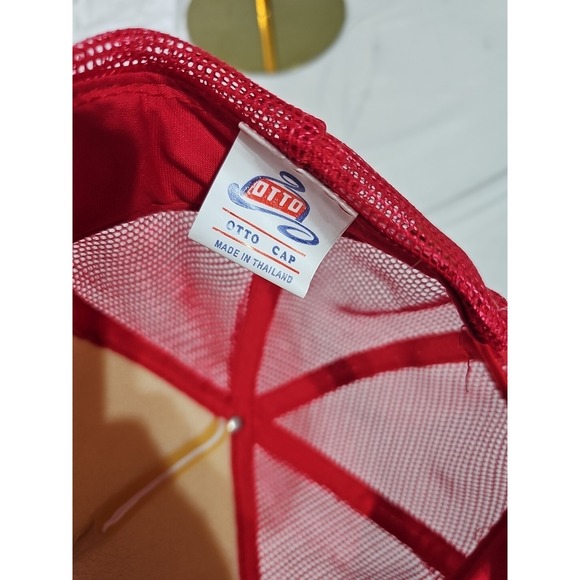 Otto Men Red Vintage Ross Perot for President Trucker Hat Cap Ross for Boss - Picture 11 of 11